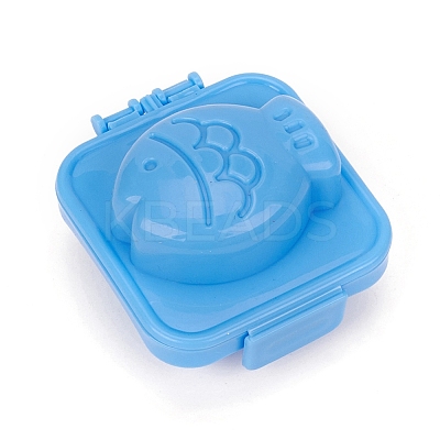 Fish Shape Cartoon Cute Boil Egg Sushi Rice Decorating Mold DIY-E034-07D-1