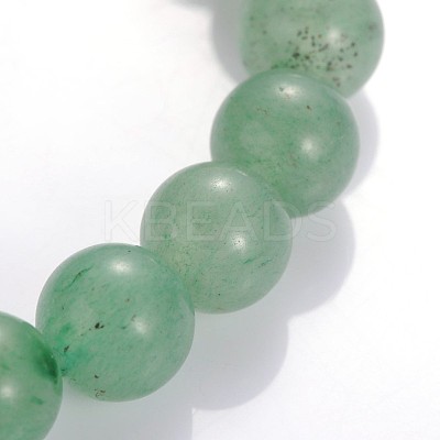 Buddha Head Gemstone Beaded Stretch Bracelets BJEW-JB01862-02-1
