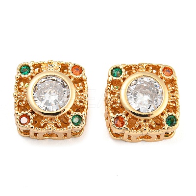 Brass Beads KK-D048-06G-1