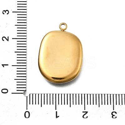 304 Stainless Steel Pave Natural Paua Shell Pendants STAS-Z125-01B-G-1