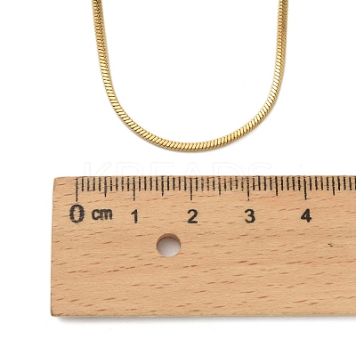 1.6MM 304 Stainless Steel Snake Chain Long Necklaces NJEW-A049-02G-1