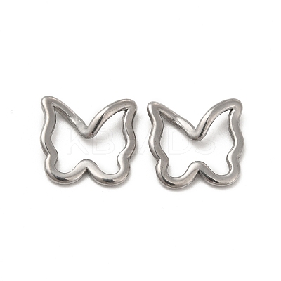 Non-Tarnish 304 Stainless Steel Linking Rings STAS-F283-06P-1