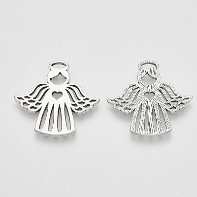 Tibetan Style Alloy Pendants TIBEP-S319-016AS-RS-1