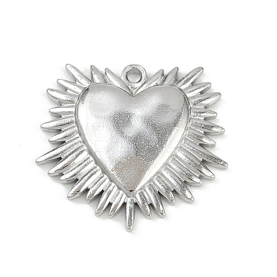 304 Stainless Steel Pendants STAS-P390-02A-P-1