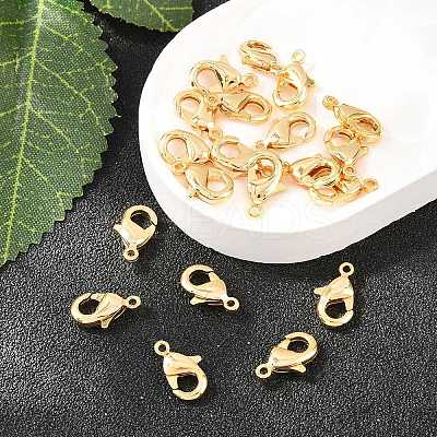 SHEGRACE Brass Lobster Claw Clasps XGR0009G-03G-1