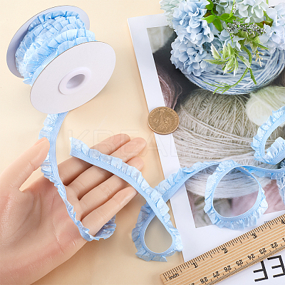 10 Yards Flat Chinlon Elastic Cord Trim OCOR-WH0070-75A-1