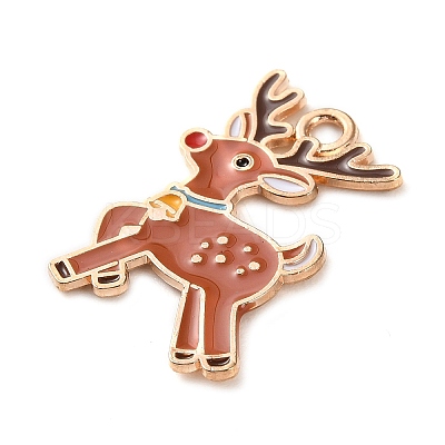 Alloy Enamel Pendants LS-ENAM-B030-02G-11-1