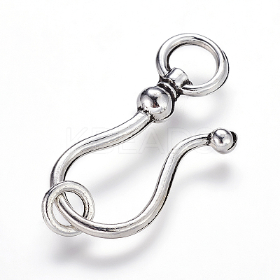 Tibetan Style S Hook Clasps LS-LF5091Y-NF-1