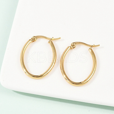 201 Stainless Steel Hoop Earrings EJEW-I245-03F-1