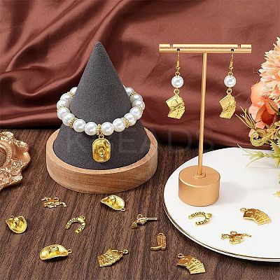 84Pcs 6 Styles Alloy Pendants FIND-SC0013-31-1