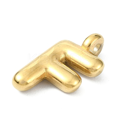 Ion Plating(IP) 304 Stainless Steel Pendants STAS-U033-02G-F-1