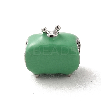 304 Stainless Steel Enamel European Beads STAS-G308-16P-1