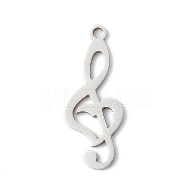 Non-Tarnish 201 Stainless Steel Pendants STAS-A064-01P-1