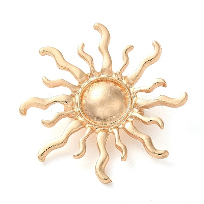 Sun Brooch LS-JEWB-G034-02G-1