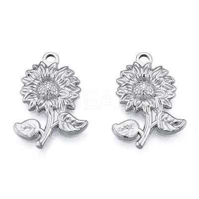 Non-Tarnish 201 Stainless Steel Pendants X-STAS-N098-208P-1