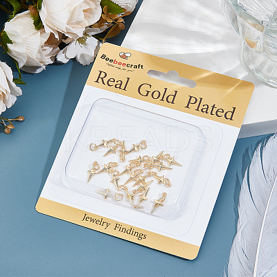 20Pcs Brass Charms KK-BBC0017-27-1