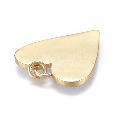 Brass Enamel Pendants X-KK-M205-13G-08-1