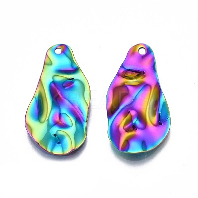 201 Stainless Steel Pendants STAS-S119-069-1