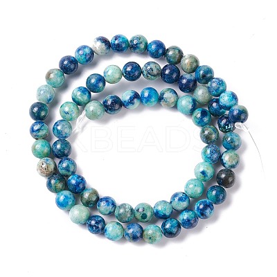 Natural Calcite Beads Strands G-K317-A06-01-1