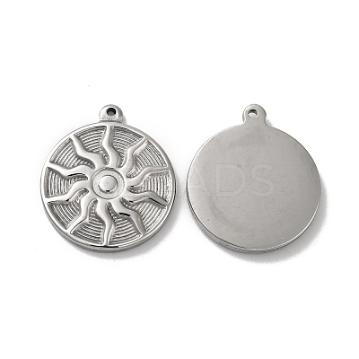 Non-Tarnish 304 Stainless Steel Pendants STAS-Q001-31P-1