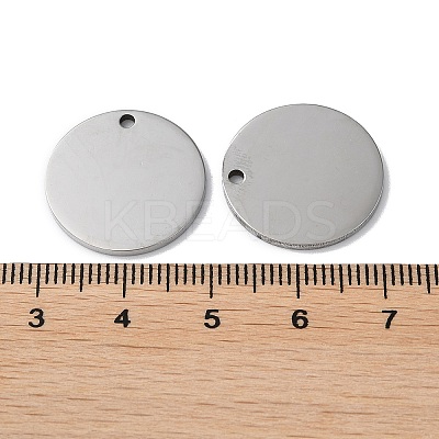 Non-Tarnish 304 Stainless Steel Pendants STAS-Q308-09N-P-1