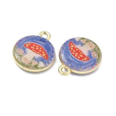 Printed Alloy Pendants PALLOY-P319-07D-01-1