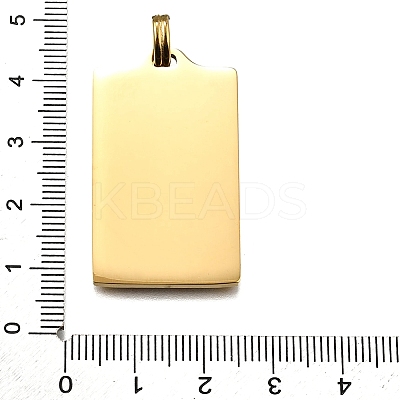 Tarot 304 Stainless Steel Enamel Pendants STAS-M119-07G-G-1