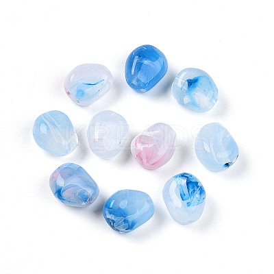 Transparent Acrylic Beads TACR-T028-43C-1