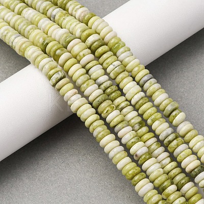 Natural Jade Beads Strands G-L624-H07-6x2mm-1