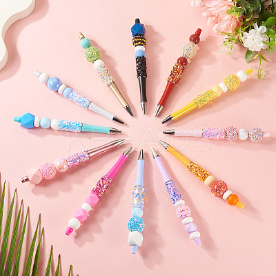 8Pcs Star Sequin Ball-Point Pen FIND-TA0006-16-1