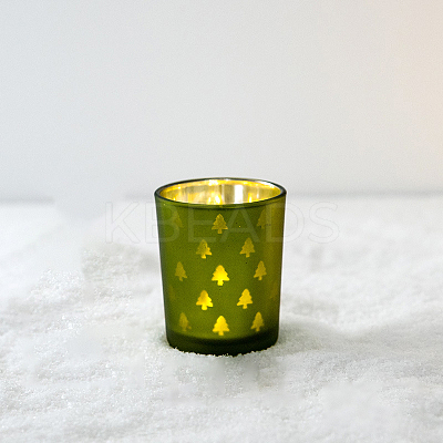 Glass Candlestick Holder CAND-PW0013-51A-1