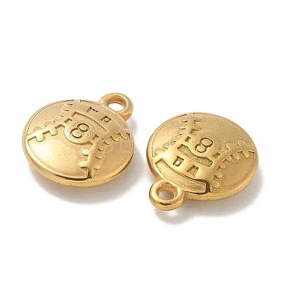 Ion Plating(IP) 304 Stainless Steel Pendants STAS-Q334-12G-02-1