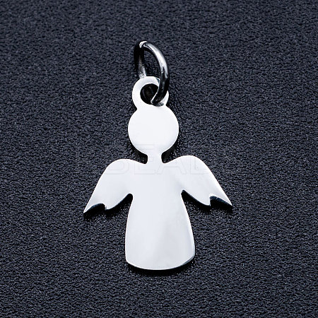 Non-Tarnish 201 Stainless Steel Pendants LS-STAS-T046-JA343-1-1