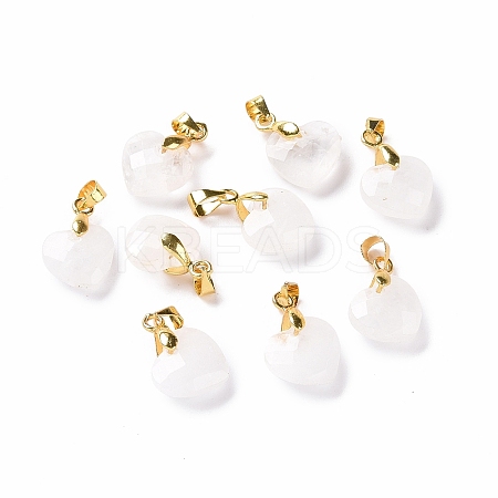 Natural Quartz Crystal Pendants G-C023-07L-1