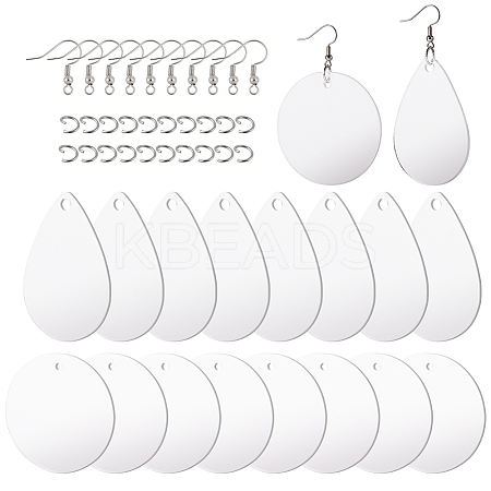 DIY Dangle Earring Making DIY-TA0002-65P-1