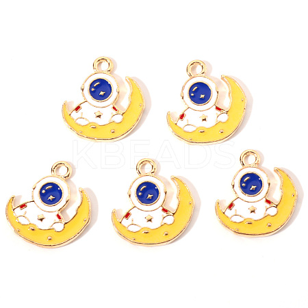 Alloy Enamel Pendants ENAM-S121-143-1