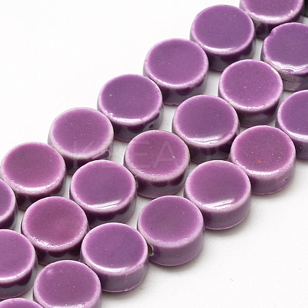 Handmade Porcelain Beads PORC-S496-B14-8mm-1