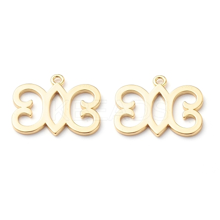 Brass Pendants KK-Z010-05G-1