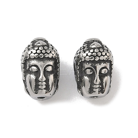 Retro 316 Surgical Stainless Steel Beads STAS-L307-12AS-1