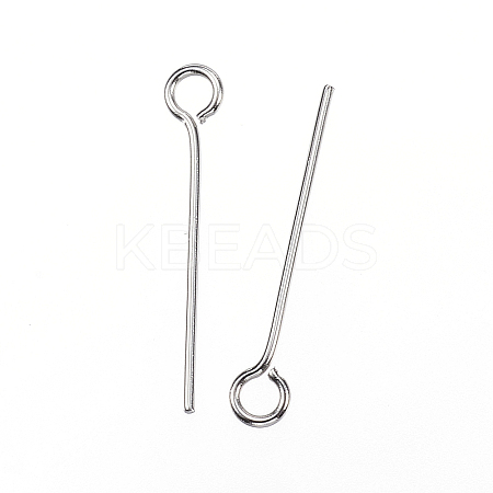 Tarnish Resistant 304 Stainless Steel Eye Pin LS-STAS-D448-021P-1