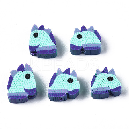 Handmade Polymer Clay Beads CLAY-N008-021A-1