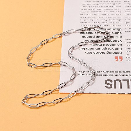Non-Tarnish 304 Stainless Steel Cable Chain Necklaces NJEW-JN03628-03-1