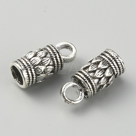 Zinc Alloy Cord End FIND-WH0144-86B-AS-1