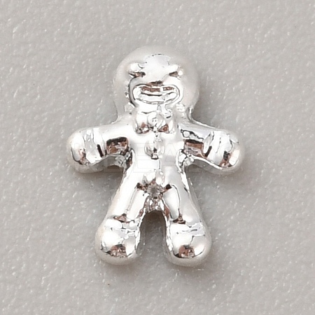 Christmas Theme Alloy Cabochons DIY-WH0430-074E-S-1