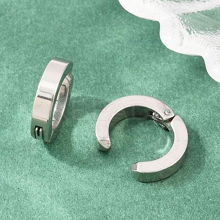 201 Stainless Steel Cuff Earrings EJEW-T056-01P-02-1