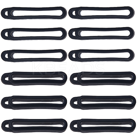 70Pcs Anti-Lost Silicone Pendant SIL-GF0001-36C-1