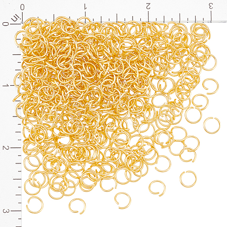 500Pcs 304 Stainless Steel Open Jump Rings STAS-UN0063-03-1