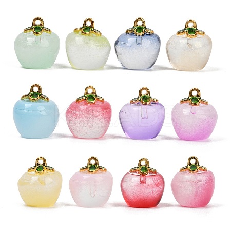 Spray Painted Glass Pendants LAMP-C017-01-1