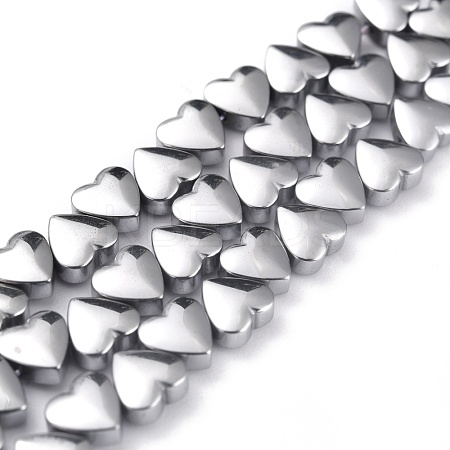 Non-magnetic Synthetic Hematite Beads Strands G-B014-10A-03-1