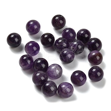 Natural Amethyst Beads G-C254-A05-12mm-1